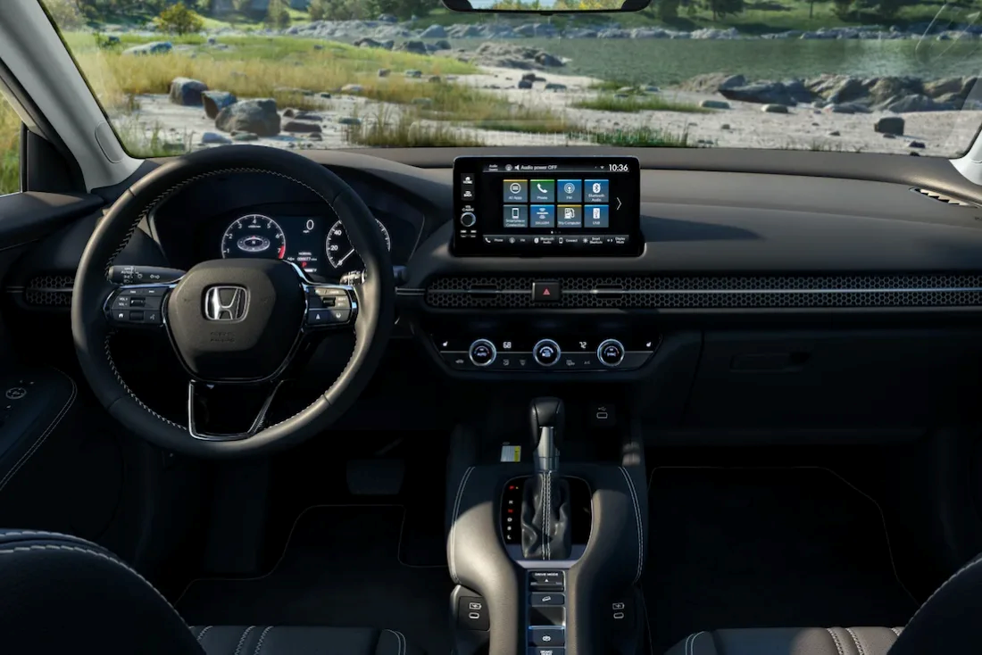 The dashboard of the 2026 Honda HR-V