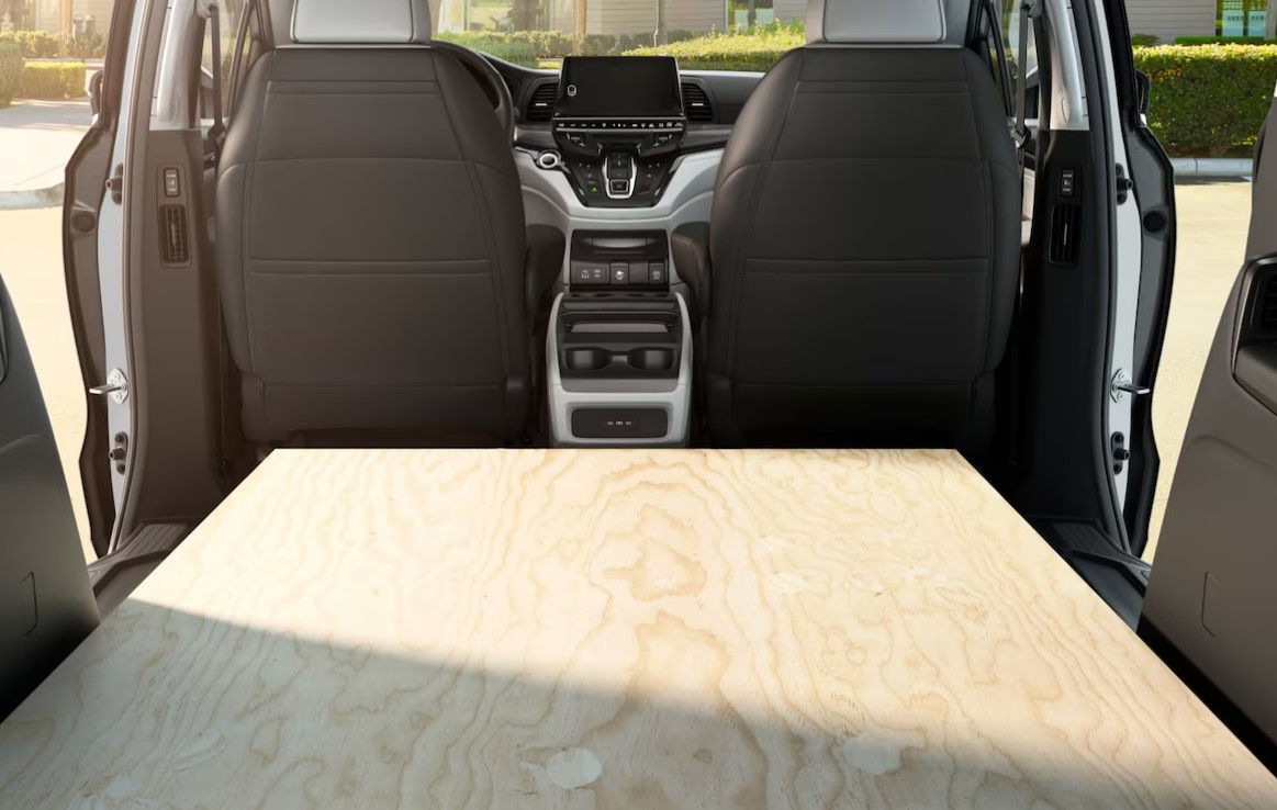 Cargo area of the 2026 Honda Odyssey