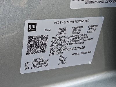 2025 Chevrolet Silverado 3500 HD LTZ DRW