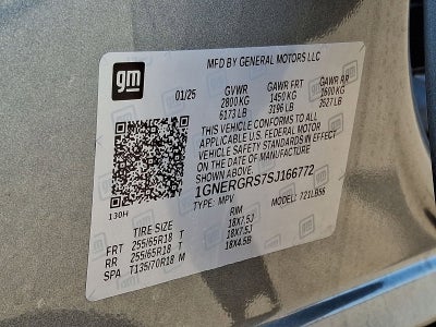 2025 Chevrolet Traverse LT