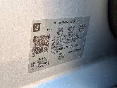 2019 Chevrolet Tahoe LT