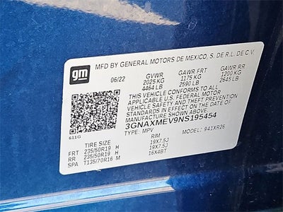 2022 Chevrolet Equinox RS