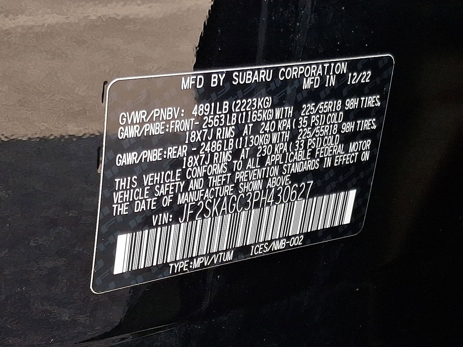 2023 Subaru Forester Sport