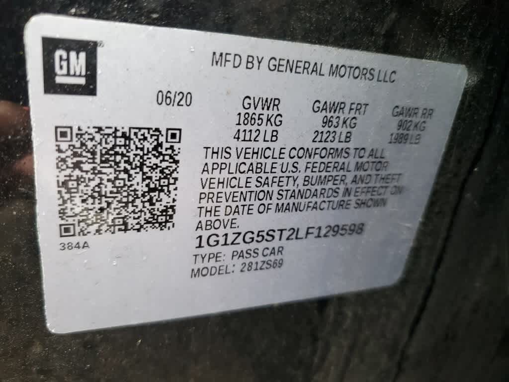 2020 Chevrolet Malibu RS