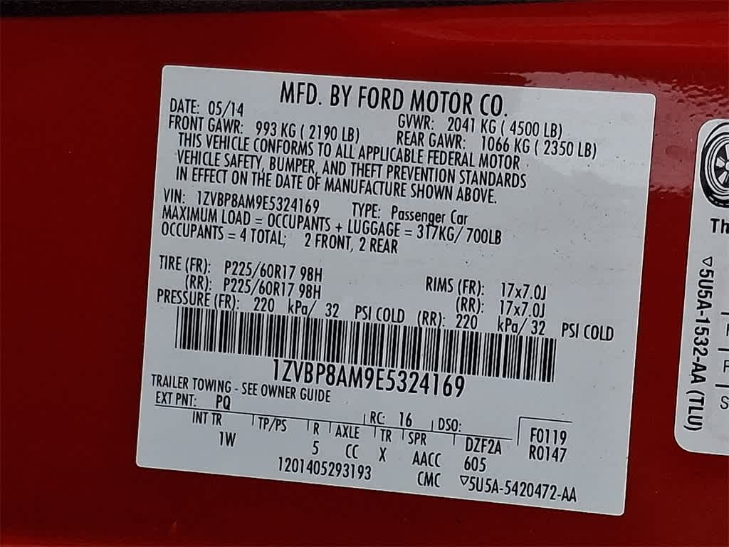 2014 Ford Mustang V6