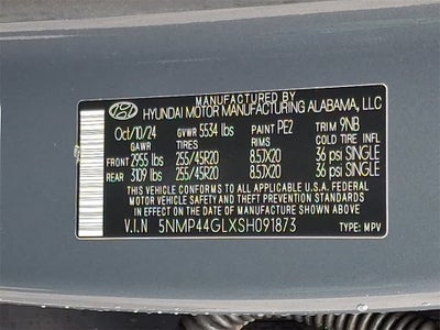 2025 Hyundai Santa Fe Limited