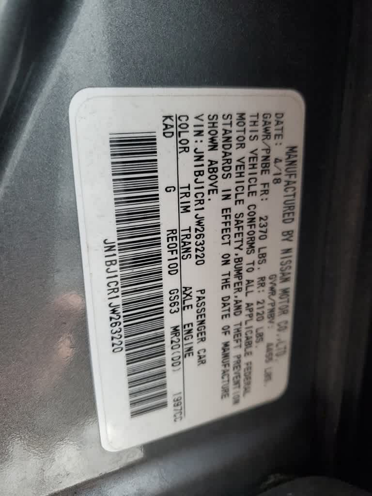 2018 Nissan Rogue Sport SL