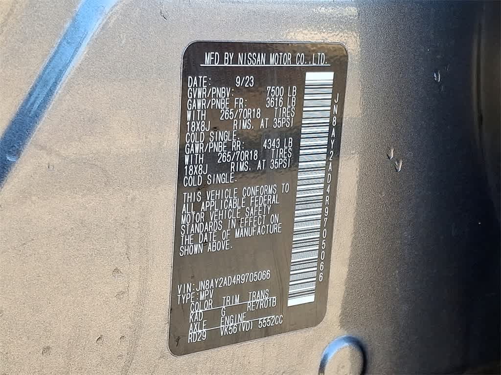 2024 Nissan Armada SV