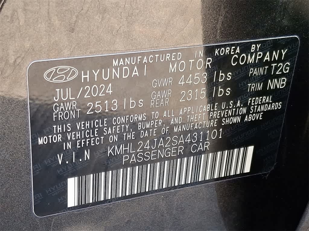 2025 Hyundai Sonata SE