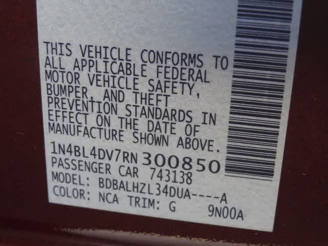 2024 Nissan Altima 2.5 SV