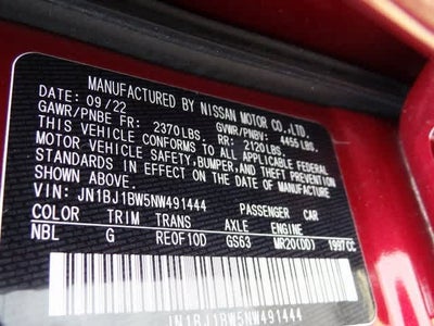 2022 Nissan Rogue Sport SV