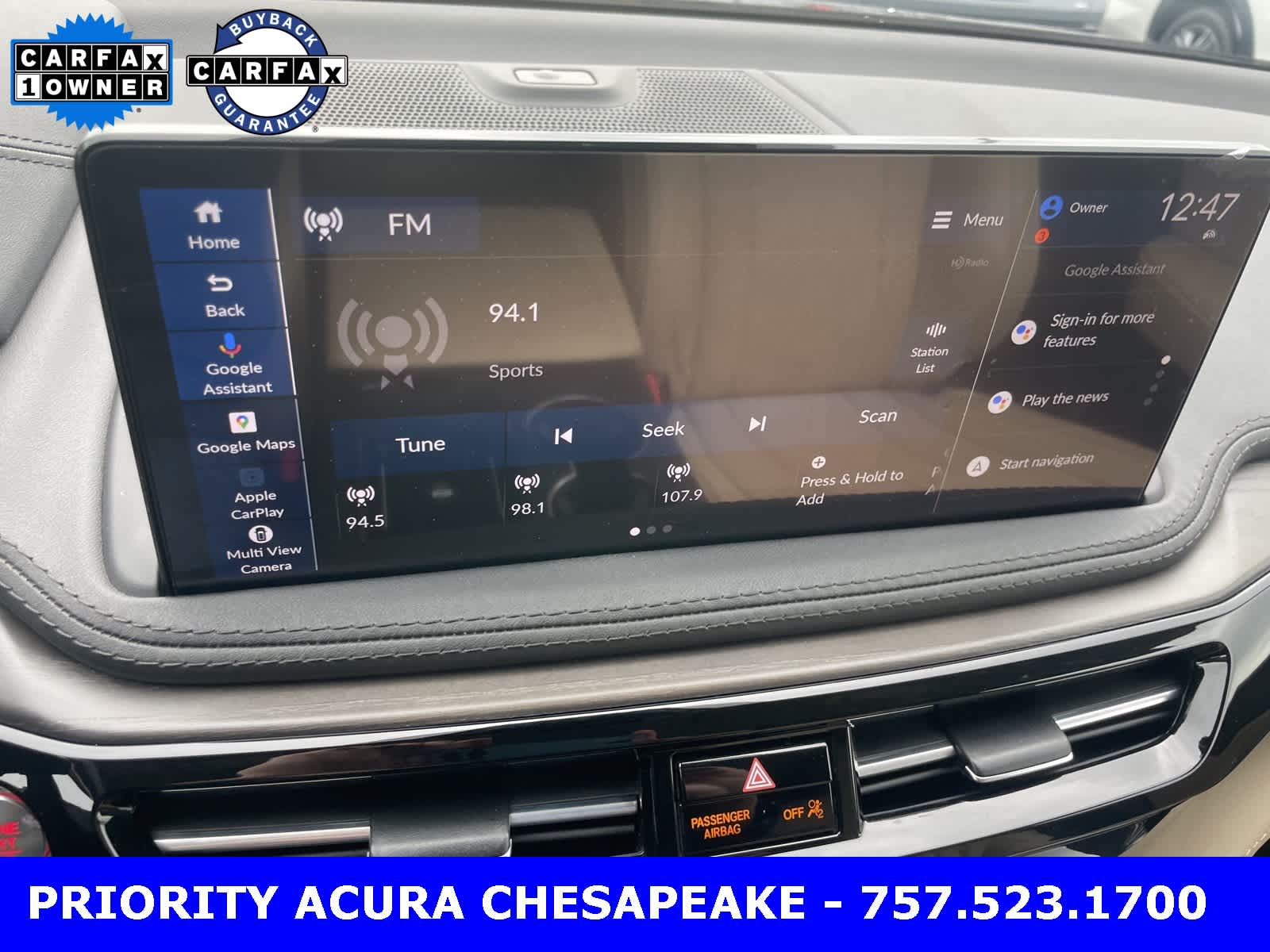 2025 Acura MDX w/Advance Package