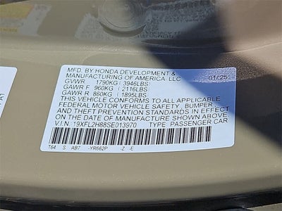 2025 Honda Civic Hatchback Sport