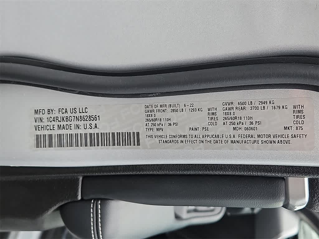 2022 Jeep Grand Cherokee L Limited