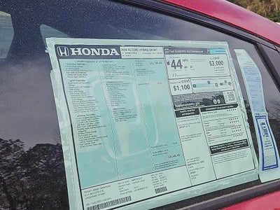 2026 Honda Accord Hybrid Sport