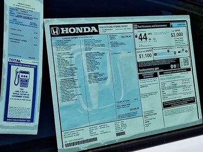 2026 Honda Accord Hybrid Sport