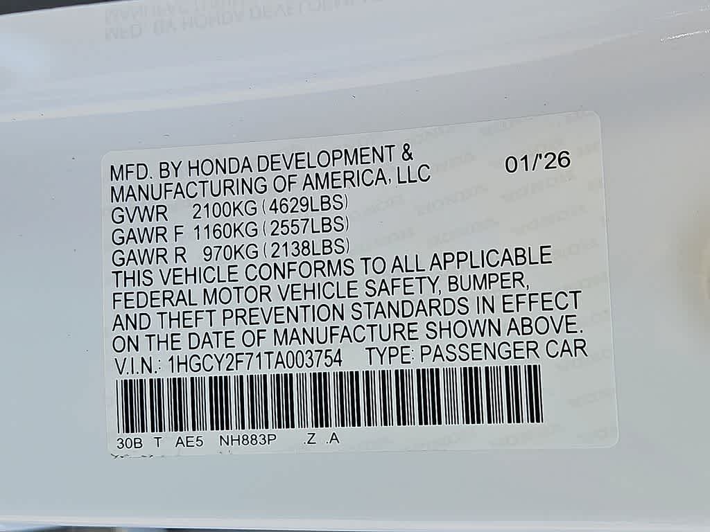 2026 Honda Accord Sport-L