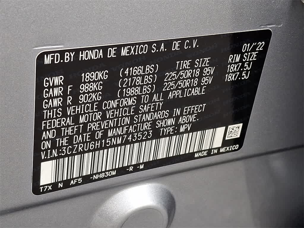 2022 Honda HR-V Sport