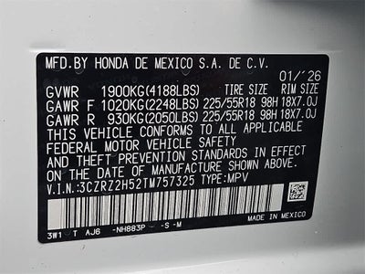 2026 Honda HR-V Sport