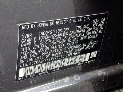 2026 Honda HR-V EX-L