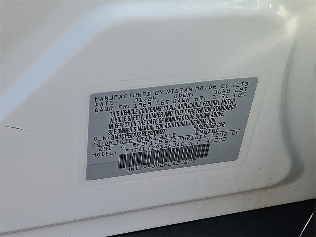 2024 Nissan Kicks SR