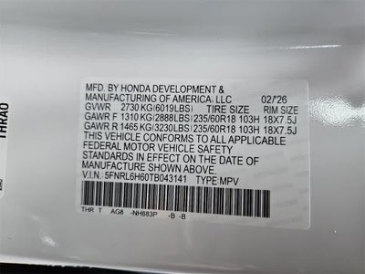 2026 Honda Odyssey EX-L