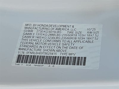 2026 Honda Odyssey EX-L