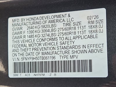 2026 Honda Passport TrailSport