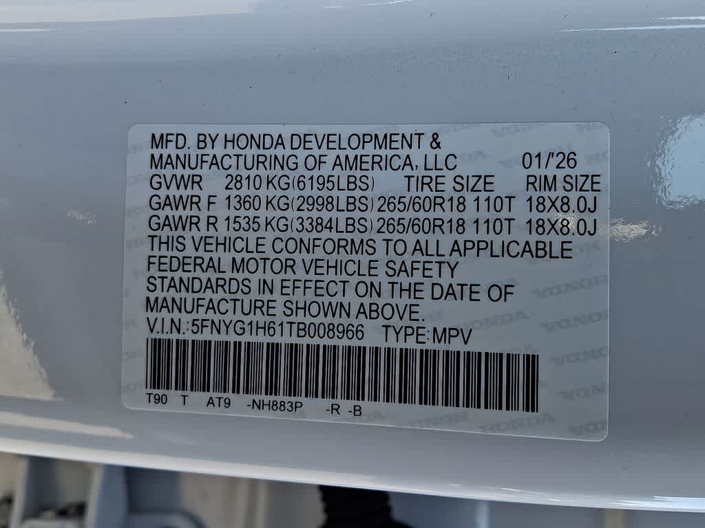 2026 Honda Pilot TrailSport