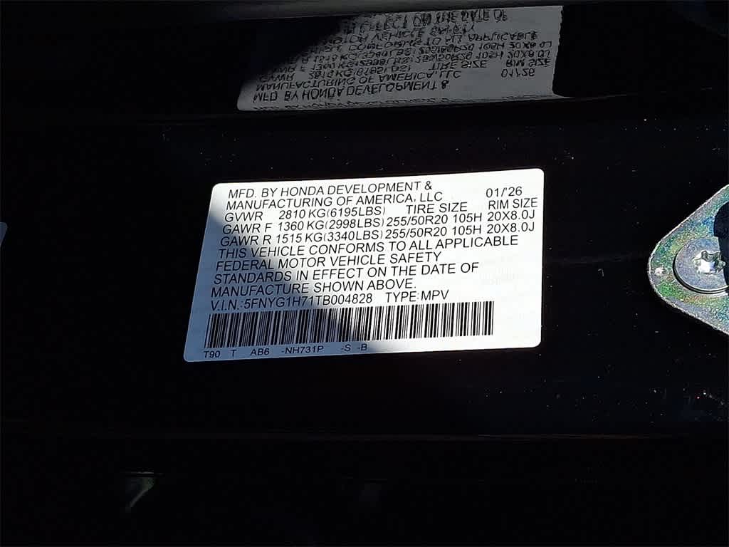 2026 Honda Pilot Touring S