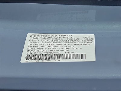 2026 Honda Pilot Touring S