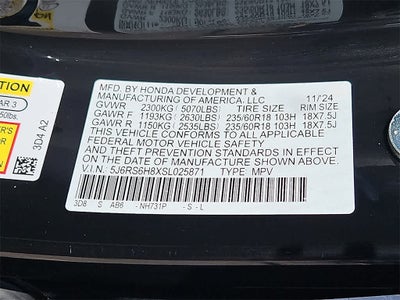 2025 Honda CR-V Hybrid Sport-L