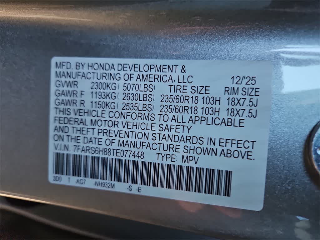 2026 Honda CR-V Hybrid Sport-L