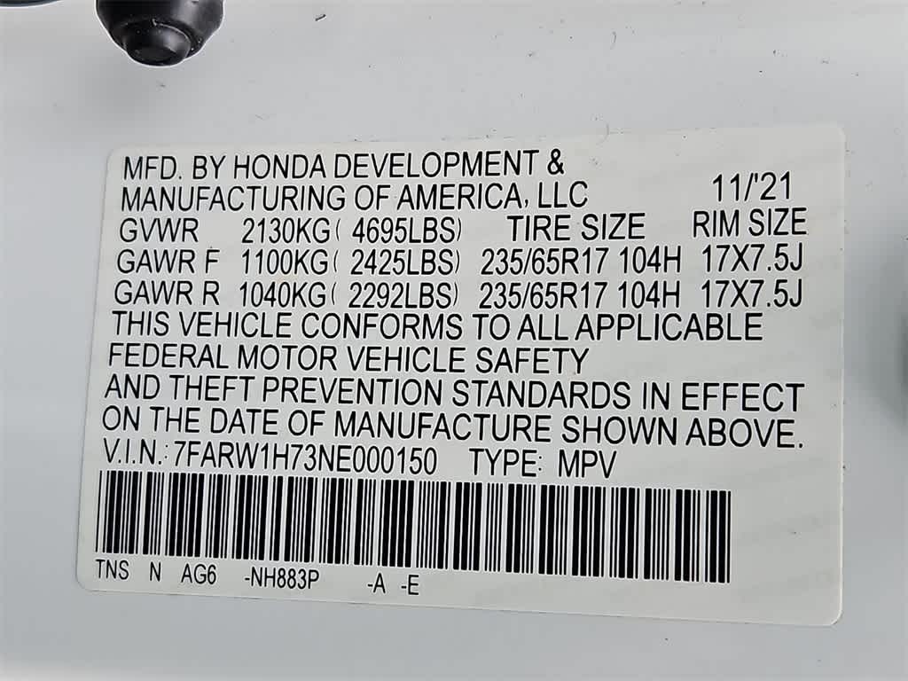 2022 Honda CR-V Special Edition