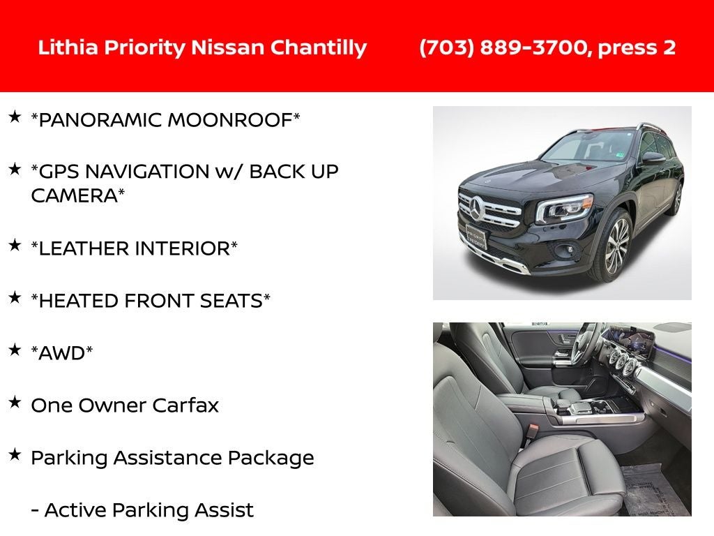 2022 Mercedes-Benz GLB GLB 250 4MATIC®