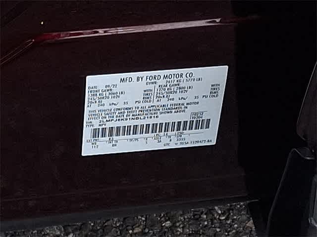 2022 Lincoln Nautilus Reserve