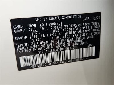 2022 Subaru Outback Wilderness