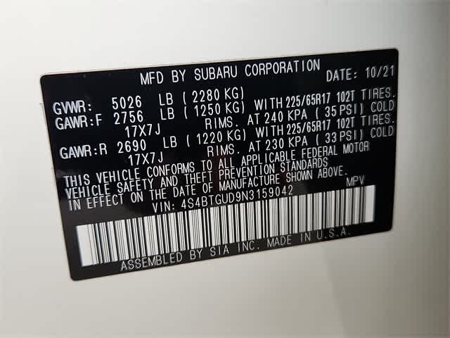 2022 Subaru Outback Wilderness