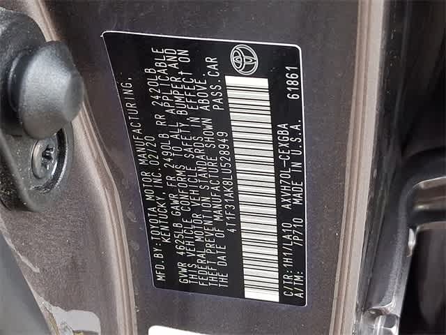 2020 Toyota Camry Hybrid XLE