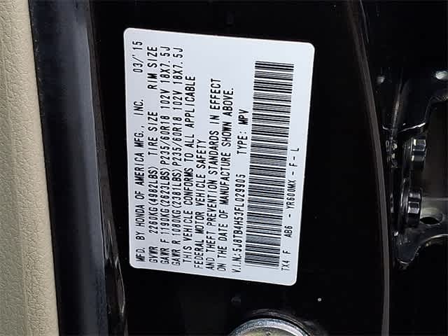 2015 Acura RDX Tech Pkg