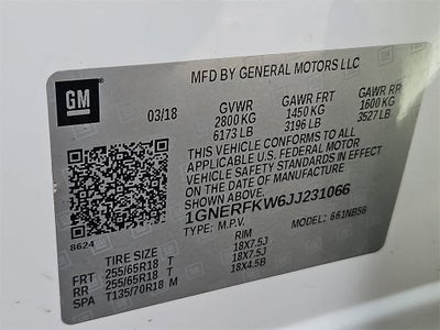 2018 Chevrolet Traverse LS