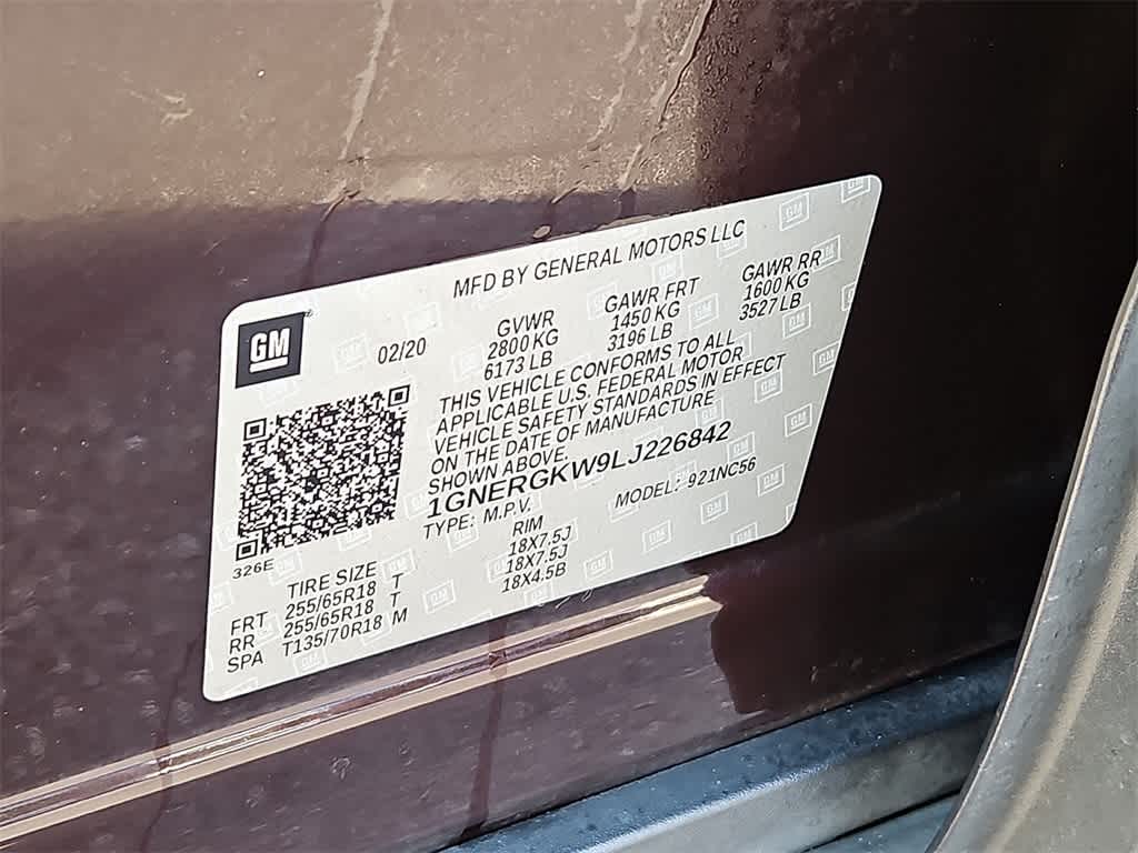 2020 Chevrolet Traverse LT Cloth