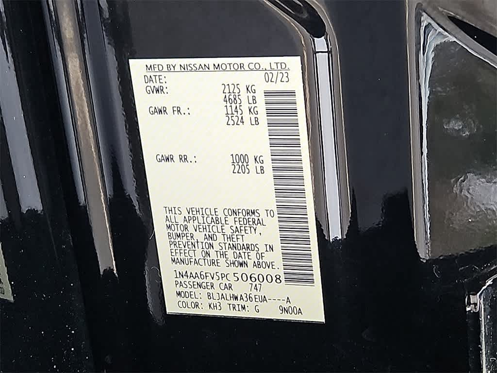 2023 Nissan Maxima Platinum