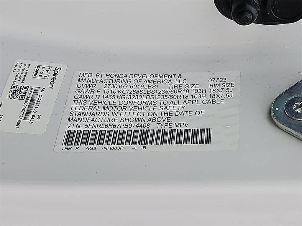 2023 Honda Odyssey EX-L