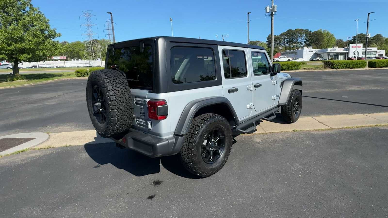 Used 2024 Jeep Wrangler 4xe Willys 4XE with VIN 1C4RJXN67RW203553 for sale in Hampton, VA