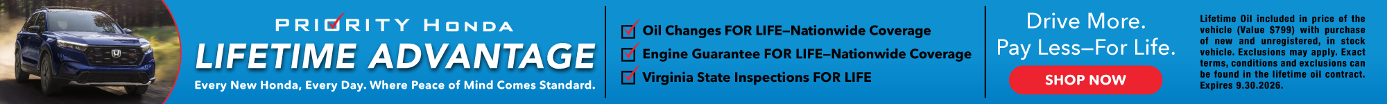 Lifetime Oil, Lifetime Confidence