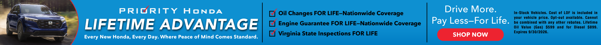 Lifetime Oil, Lifetime Confidence