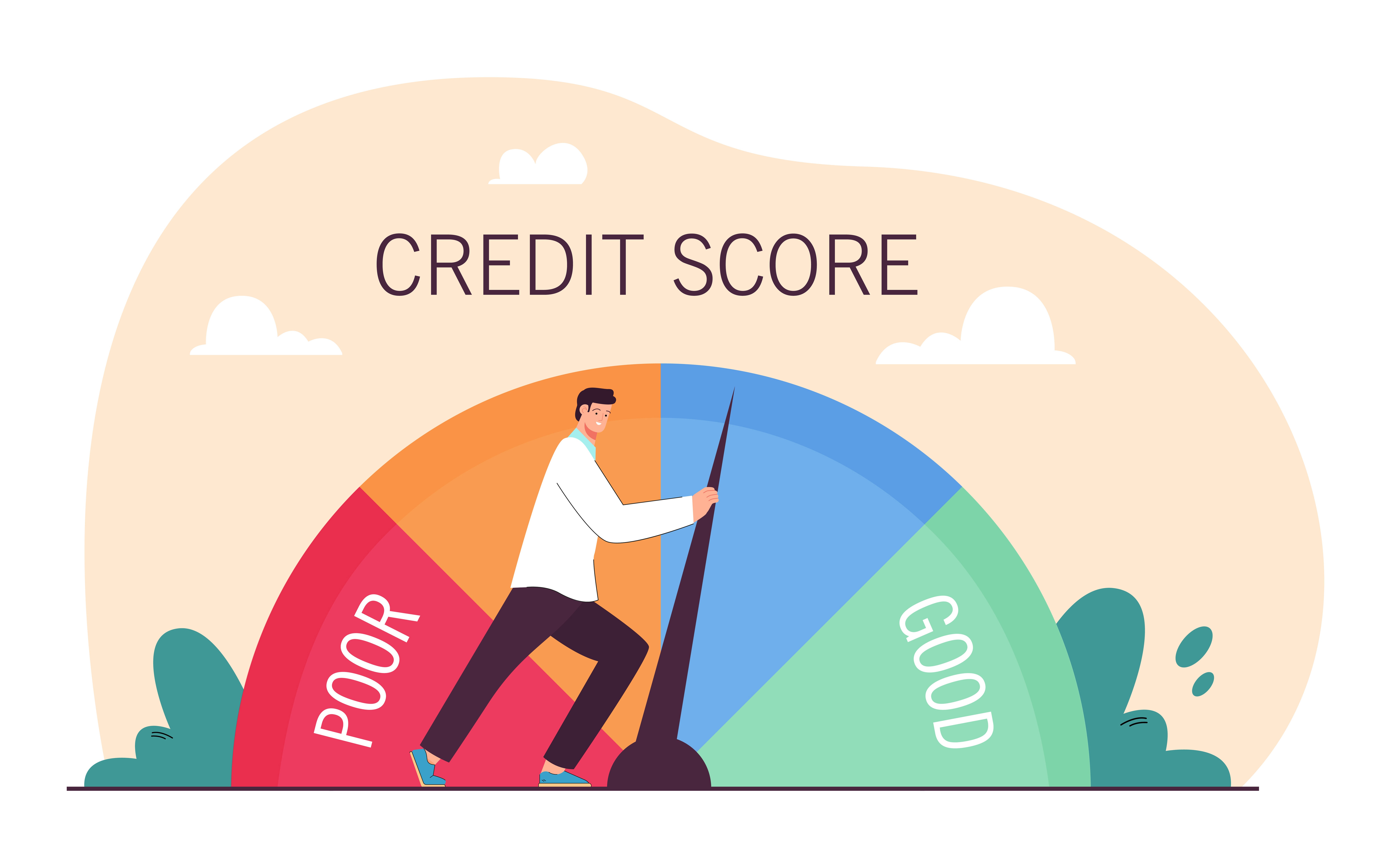 Meter representing bad credit Honda financing